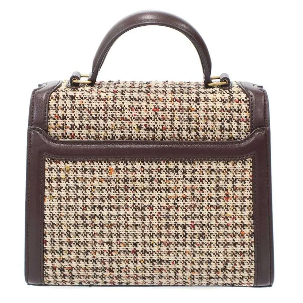 Saint Laurent Paris Baby Cassandra Tweed Shoulder Bag - Picture 2 of 9